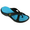 WALDIES® Amelia black / turquoise – Zehensteg-Sandale | Vento-Star