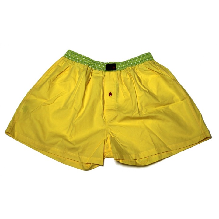 Lime Dots-Yellow