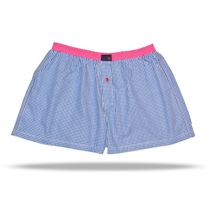 Red-Navy Blue Karo