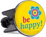 GLUGG-Waschbeckenstöpsel - Glugg-Be Happy! (Yellow)